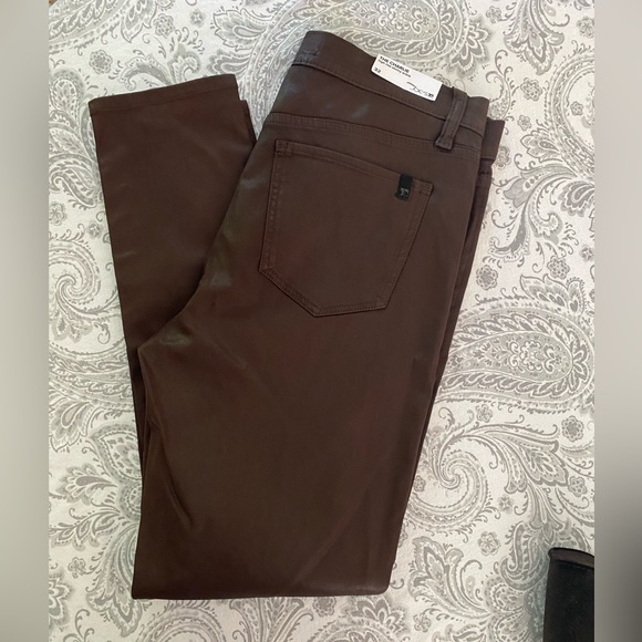 Joe's Jeans The Charlie High Rise Coated Ankle Skinny Jeans in Vineyard size 32 - Picture 7 of 7